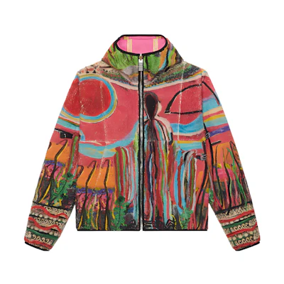 Givenchy Josh Smith SS22 Reversible Zip Hoodie Jacket Mens Multicolor BM00WU30VB-960