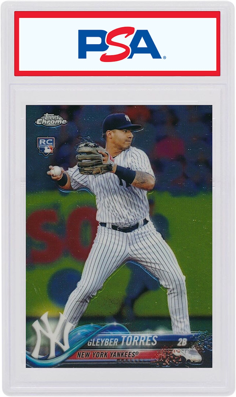 Gleyber Torres 2018 Topps Chrome Update Rookie #HMT26