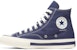 God Selection XXX x Addict x Converse Chuck Taylor Canvas TX High 'Navy' Biru Gelap 1SD013