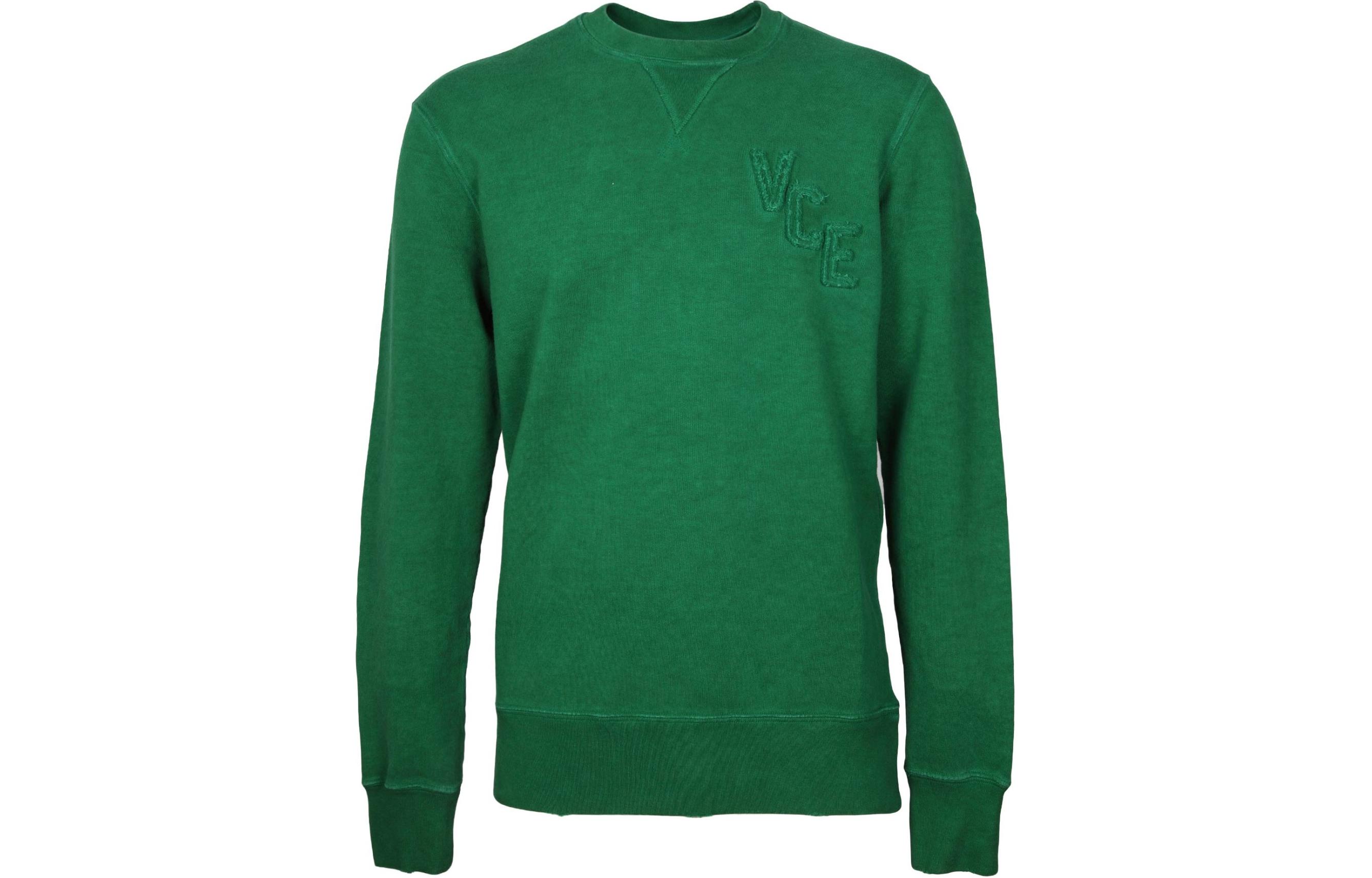Golden Goose  Green Embroidered Logo Crewneck Sweatshirt. GMP01223P00135635870