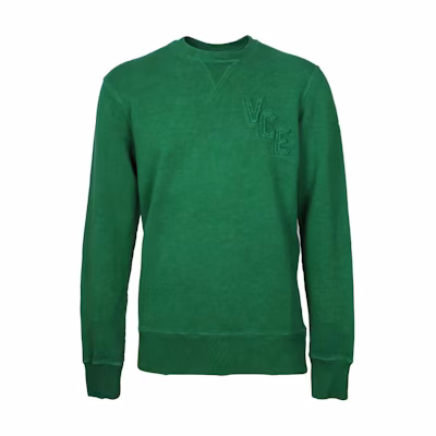 Golden Goose Green Embroidered Logo Crewneck Sweatshirt. GMP01223P00135635870