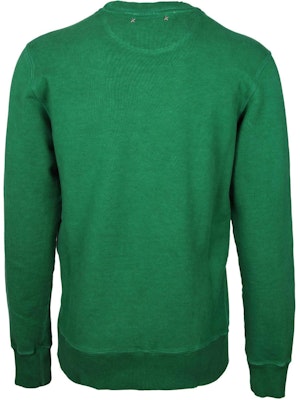 Golden Goose Green Embroidered Logo Crewneck Sweatshirt. GMP01223P00135635870 Lookbook Golden Goose Green Embroidered Logo Crewneck Sweatshirt. GMP01223P00135635870