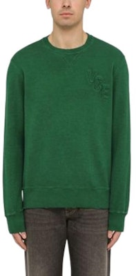 Golden Goose Green Embroidered Logo Crewneck Sweatshirt. GMP01223P00135635870 Shop Golden Goose Green Embroidered Logo Crewneck Sweatshirt. GMP01223P00135635870
