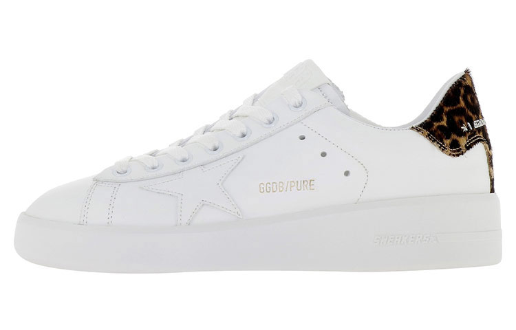 Golden Goose 'Leopard Trendy Versatile Casual White' GWF00197.F000310.10269