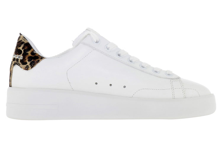 Golden Goose 'Leopard Trendy Versatile Casual White' 圖 2
