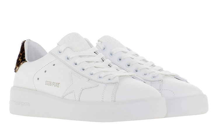 Golden Goose 'Leopard Trendy Versatile Casual White' 圖 3