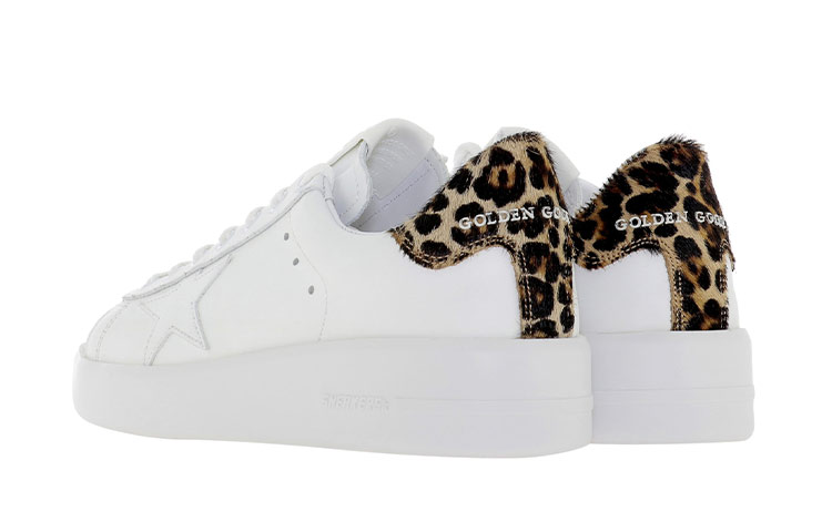 Golden Goose 'Leopard Trendy Versatile Casual White' 圖 4