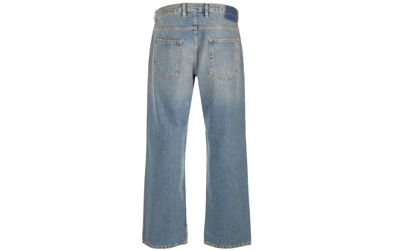 Lookbook Golden Goose  Solid Mid-Rise Straight Jeans Blue GMP01636P00125850100