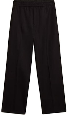 Golden Goose Straight-Leg Pleated Casual Pants Dark Blue Solid Color. GMP01870-P000961-50486 Lookbook Golden Goose Straight-Leg Pleated Casual Pants Dark Blue Solid Color. GMP01870-P000961-50486