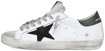 Golden Goose 'White Leather and Shearling' G33MS592.N4 Golden Goose 'White Leather and Shearling' G33MS592.N4
