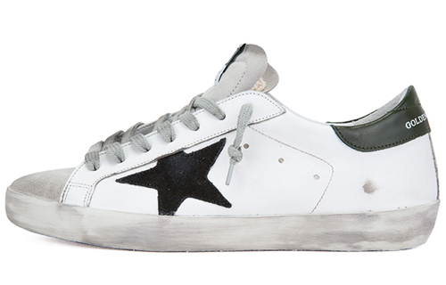 Golden Goose 'White Leather and Shearling' G33MS592.N4