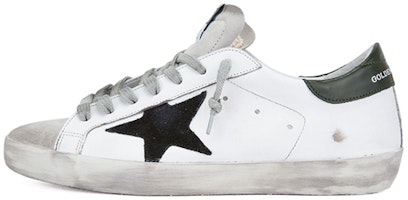 Golden Goose 'White Leather and Shearling' G33MS592.N4 Golden Goose 'White Leather and Shearling' G33MS592.N4