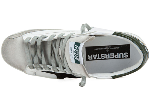 Order Golden Goose 'Kulit Putih dan Bulu Domba' G33MS592.N4