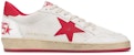 Golden Goose Ball-Star Rendah Putih Merah GMF00117.F000325.10275
