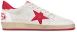 Order Golden Goose Ball-Star Rendah Putih Merah GMF00117.F000325.10275