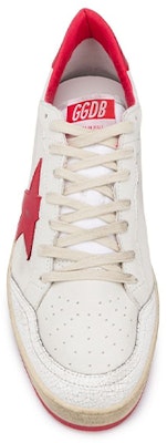 Golden Goose Ball-Star 低帮白红款 GMF00117.F000325.10275 Lookbook Golden Goose Ball-Star 低帮白红款 GMF00117.F000325.10275
