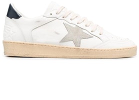 金鵝 純皮 時尚圓頭綁帶 低筒 休閒鞋 男款 白色 做舊版 Order 金鵝 純皮 時尚圓頭綁帶 低筒 休閒鞋 男款 白色 做舊版