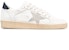 Golden Goose Ball-Star Putih Ais Biru Malam GMF00327.F004603.10270