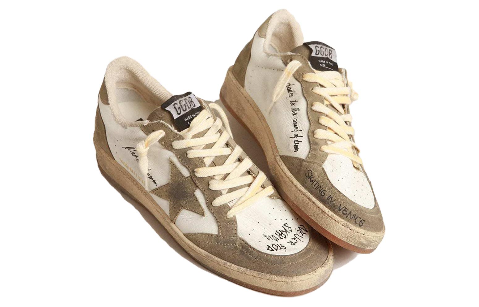 Lookbook Golden Goose Ball Star 'Suede Cokelat Beige' GMF00117.F004078.81572