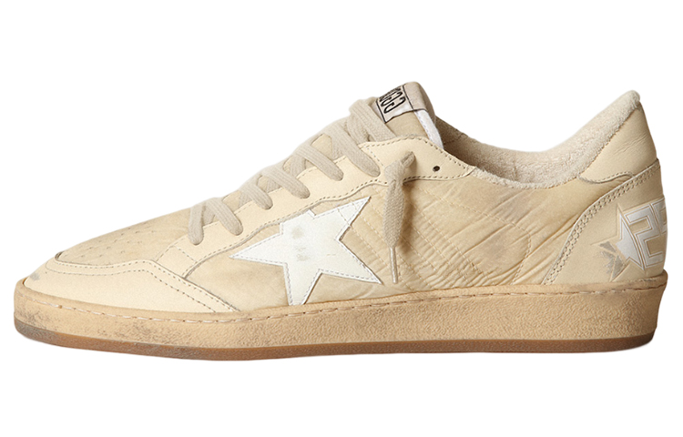 Golden Goose Ball Star 'Beige Distressed' GMF00117.F003256.11197