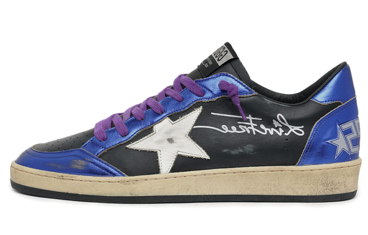 Golden Goose Ball Star 'Black Blue' GMF00117.F000385.80341
