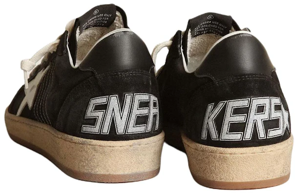 Golden Goose Ball Star 'Black Distressed Velvet' GMF00117.F003246.80203 Shop Golden Goose Ball Star 'Black Distressed Velvet' GMF00117.F003246.80203