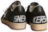 Shop Golden Goose Ball Star 'Black Distressed Velvet' GMF00117.F003246.80203