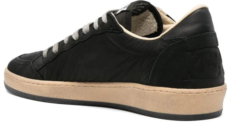 Golden Goose Ball Star ''Schwarz Abgenutzt mit Sternen-Patch'' GMF00117.F004760.90100 Shop Golden Goose Ball Star ''Schwarz Abgenutzt mit Sternen-Patch'' GMF00117.F004760.90100
