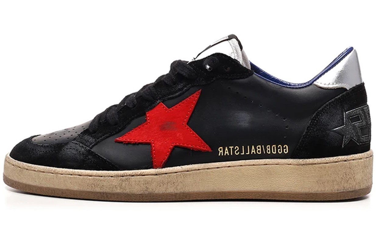Golden Goose Ball Star 'Black Retro Leather' GMF00117.F000628.90208