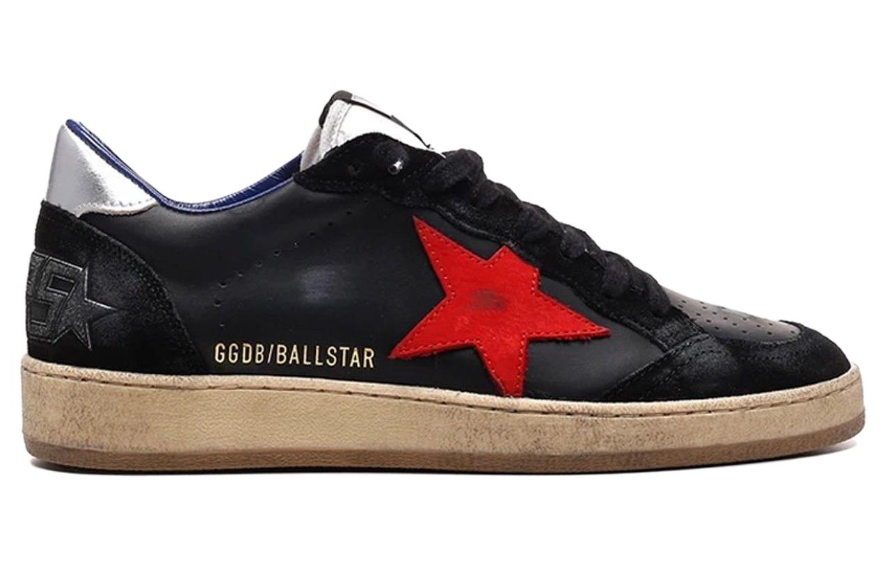 Order 金鵝 Ball Star 皮質復古板鞋 黑色