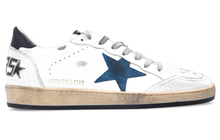 Order Golden Goose Ball Star 'Cola Negra Retro Blanco Negro Azul' GMF00117.F000637.10348