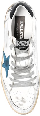 金鵝 Ball Star 黑尾復古休閒板鞋 白/黑/藍 Lookbook 金鵝 Ball Star 黑尾復古休閒板鞋 白/黑/藍