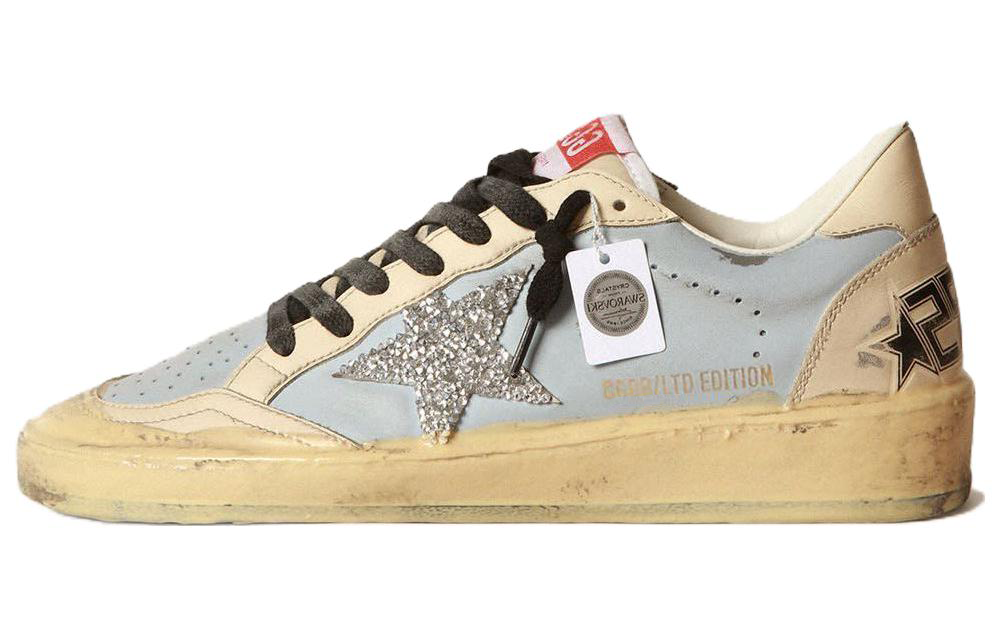 Golden Goose Ball Star 'Blue Leather Low' GMF00117.F003544.50725