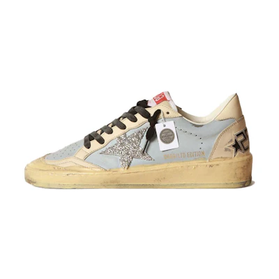 Golden Goose Ball Star 'Blue Leather Low'