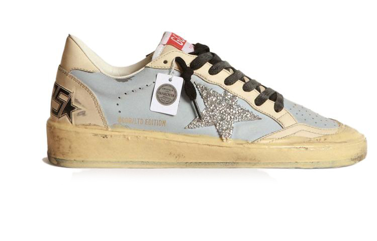 Order 골든구스 볼스타 '블루 레더 로우' GMF00117.F003544.50725