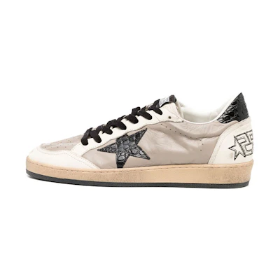 Golden Goose Ball Star 'Brown White Distressed'