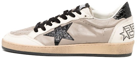 Golden Goose Ball Star 'Brown White Distressed' GMF00117.F004144.60403 Golden Goose Ball Star 'Brown White Distressed' GMF00117.F004144.60403