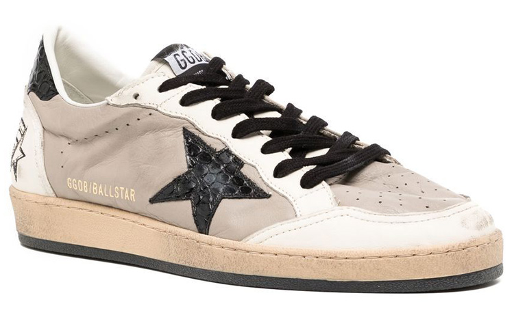 Golden Goose Ball Star 'Brown White Distressed' 圖 3