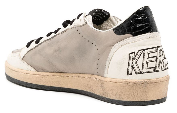 Golden Goose Ball Star 'Brown White Distressed' 圖 4