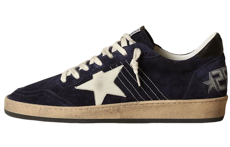 Buy Golden Goose Ball Star ''Versleten Zwart'' GMF00117.F003465.50716