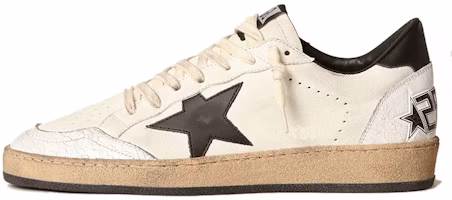 Golden Goose Ball Star 'Distressed Black and White' GMF00117.F003771.10283 Golden Goose Ball Star 'Distressed Black and White' GMF00117.F003771.10283