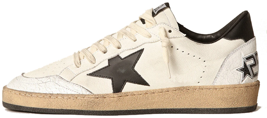 Golden Goose Ball Star 'Distressed Black and White' GMF00117.F003771.10283 Buy Golden Goose Ball Star 'Distressed Black and White' GMF00117.F003771.10283