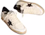 Golden Goose Ball Star 'Hitam dan Putih Kusam' GMF00117.F003771.10283