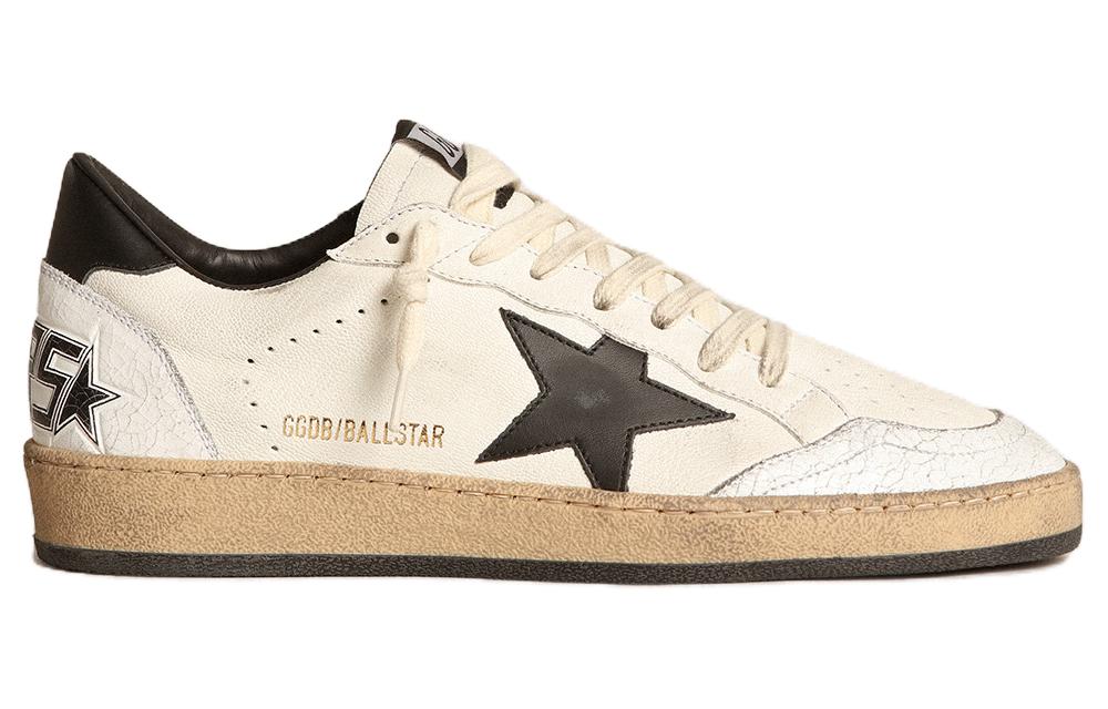 Lookbook Golden Goose Ball Star 'Distressed Black and White' GMF00117.F003771.10283