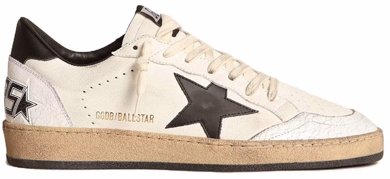 Golden Goose Ball Star 'Distressed Black and White' GMF00117.F003771.10283 Lookbook Golden Goose Ball Star 'Distressed Black and White' GMF00117.F003771.10283