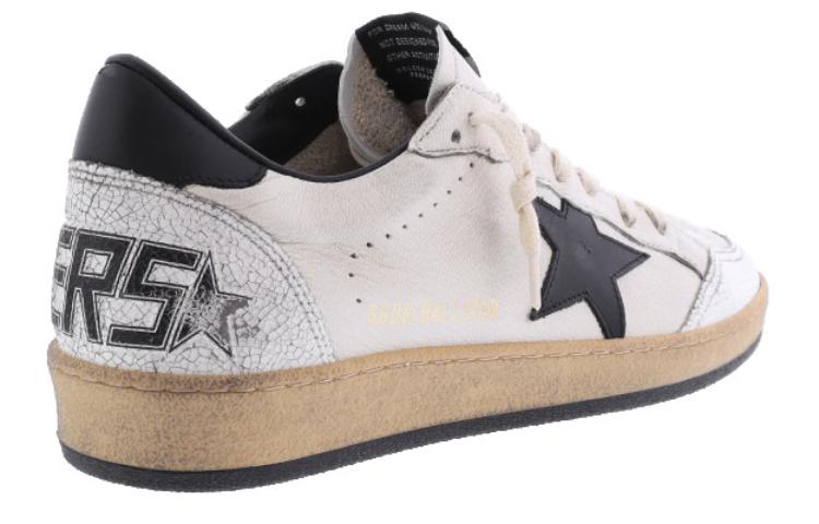 Purchase Golden Goose Ball Star 'Distressed Black and White' GMF00117.F003771.10283