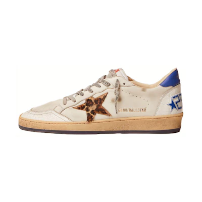 Golden Goose Ball Star 'Distressed Blue Heel'