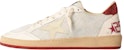 Golden Goose Ball Star 'Putih Lusuh Berbulu Bintang' GMF00117.F004452.11457