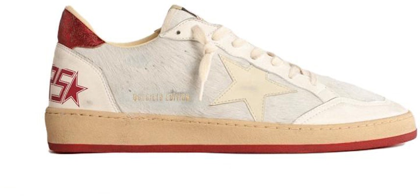 Golden Goose Ball Star 'Distressed White Pony Hair Star' GMF00117.F004452.11457 Order Golden Goose Ball Star 'Distressed White Pony Hair Star' GMF00117.F004452.11457