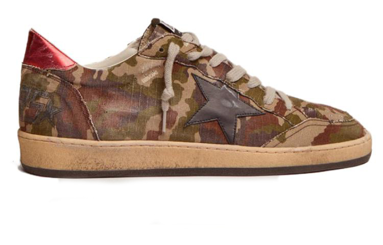 Order Golden Goose Ball Star 'Green Low-Top' GMF00117.F002780.81605